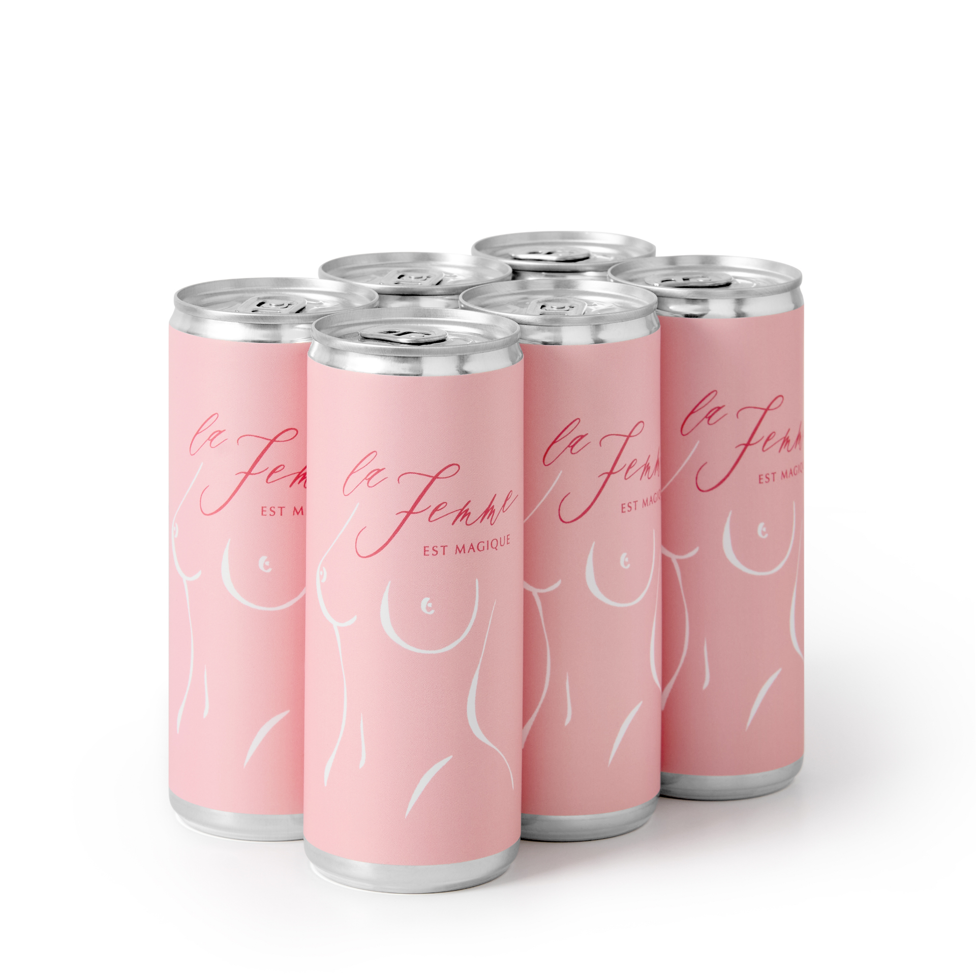 6 Can Pack, 6 x 250ml Can · ROSÉ · 12.5% ABV